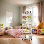 Mobile Bookshelf Office Cart (5-Tier) - Image 5