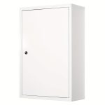 3-Tier Wall-Mounted Metal Medicine Cabinet