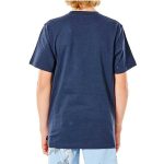 Child's Short Sleeve T-Shirt Rip Curl Filler Tee B Blue - Image 5