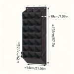 24-Compartment Foldable Shoe Organizer (8-Layer) - Image 5