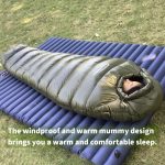NNETM Ultralight Down Mummy Sleeping Bag for Camping - Image 4
