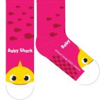 Baby Shark csúszásgátlós teliplüss normál zokni gyerekeknek