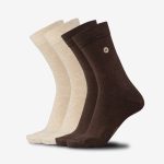Business Anzug Socken aus Bio-Baumwolle 4X Paar