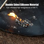 NNEOBA Camping Fire Pit Mat Hexagonal Portable Fireproof Pad - Image 4