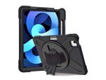 Coque Securit rotative iPad Air 11 (M3/M2), Pro 11 (2022/21 - 4th/3rd gen), Air 10.9 (4th/5th gen) - Noir