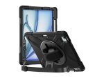 Coque Securit rotative iPad Air 13 (2025/24 - M3/M2) - Noir