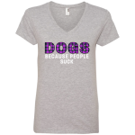 Ladies' V-Neck T-Shirt - Image 7