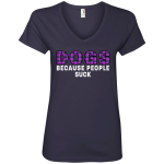 Ladies' V-Neck T-Shirt - Image 15