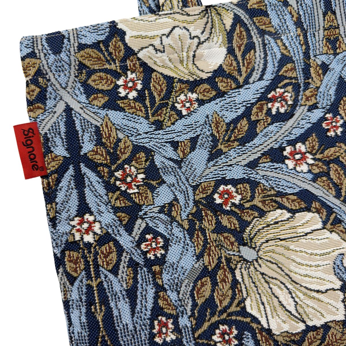 William Morris Pimpernel and Thyme Blue - Flat Bag - Image 3