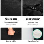 NNEDSZ Foldable Beach Sun Picnic Seat - Black - Image 5