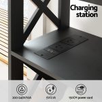 NNEDSZ Console Table 3-tier USB Outlets - Image 4