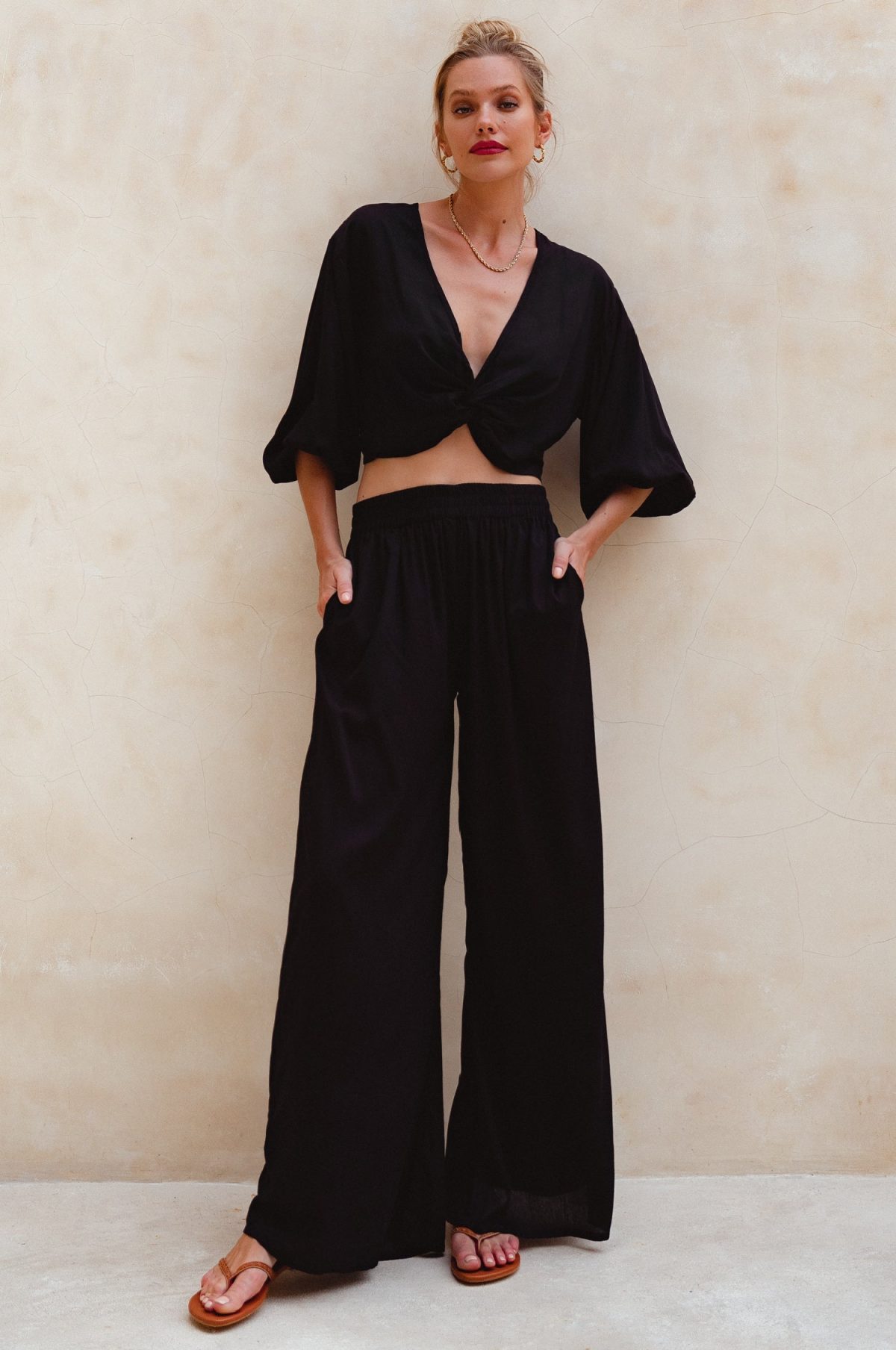 Fatima Wide Leg Pants (Sale) - Image 9