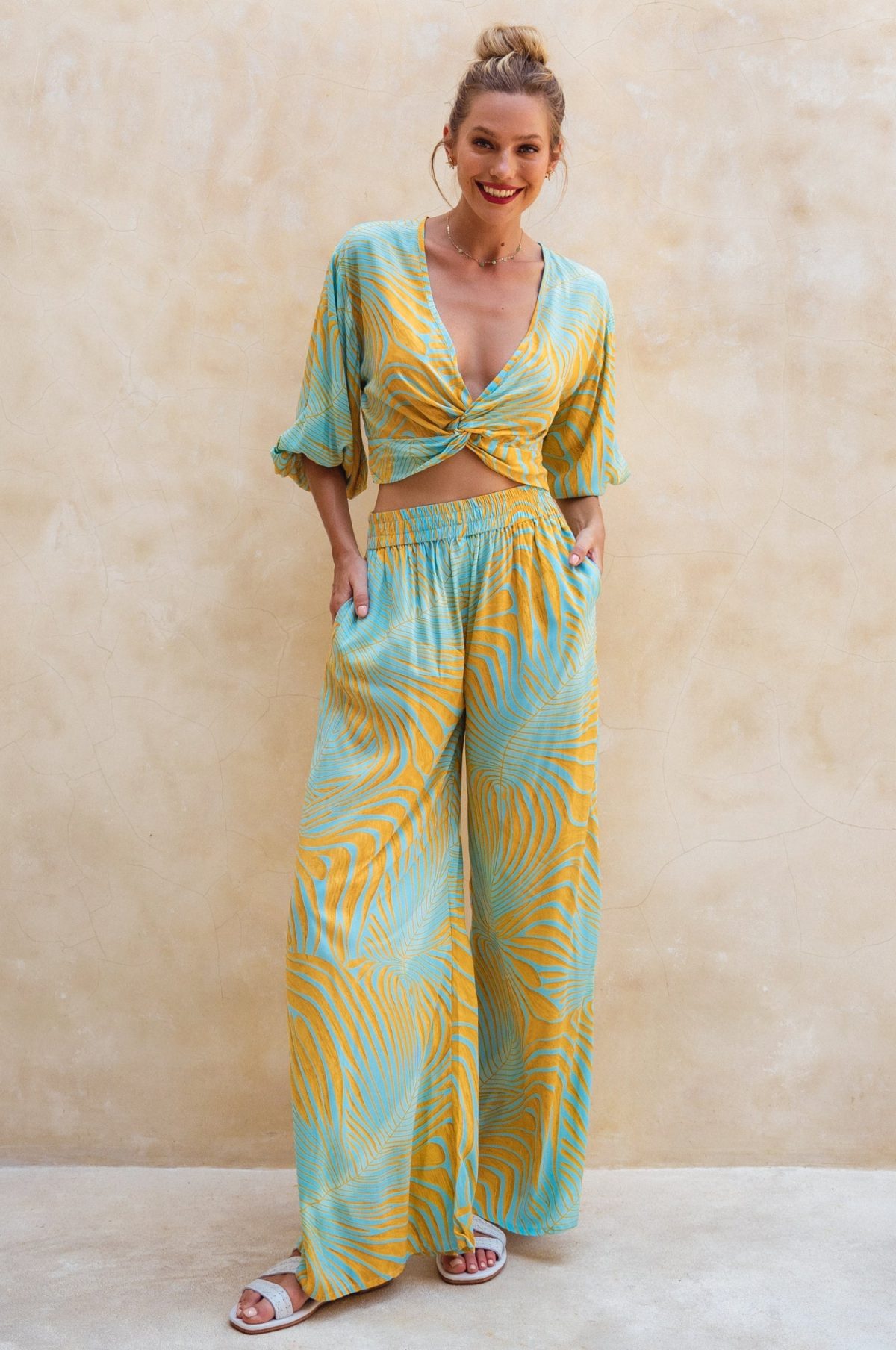 Fatima Wide Leg Pants (Sale) - Image 14