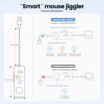 NNEOBA Fully Automatic USB Mouse Jiggler with HD Screen - Image 5