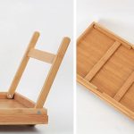 Foldable Laptop Stand & Breakfast Tray - Cozy Bedroom Desk - Image 2