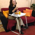 NNEOBA Height-Adjustable Folding Portable Table: Your Versatile Solution for Work, Relaxation, and More - Image 5