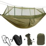 2-Person Camping Hammock with Mosquito Net