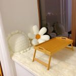Foldable Laptop Stand & Breakfast Tray - Cozy Bedroom Desk - Image 3