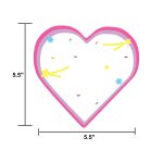 SHAPES ETC.  Large Cardstock Accents - Celebration Heart - Image 3