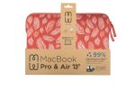 Housse pour MacBook Air/Pro 13″ - Pattern ²Life Botanic Rouge - Image 3