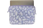 Housse pour MacBook Air/Pro 13″ - Pattern ²Life Botanic Lila - Image 2