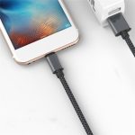 Extra strapabíró 1 méteres Lightning Iphone gyorstöltő és USB adatkábel - Image 3