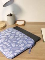 Housse pour MacBook Air/Pro 13″ - Pattern ²Life Botanic Lila - Image 4