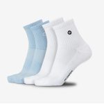 Quarter Mittelhohe Socken gepolstert für Damen und Herren 4X Paar - Image 16