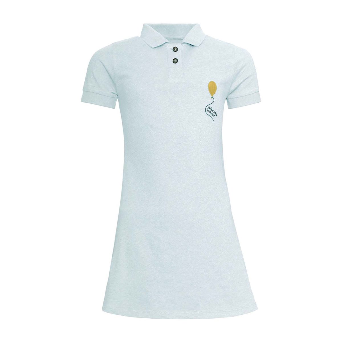 Mint Green Girls Polo Dress - Image 9