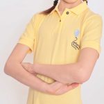 Yellow Polo Dress for Girls - Image 3