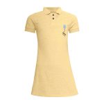 Yellow Polo Dress for Girls - Image 9