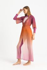 Cover Up Dress - Gradient Sunset - Image 2