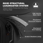 Fishing Tackle Reel Case with Shockproof Dividers - Image 3