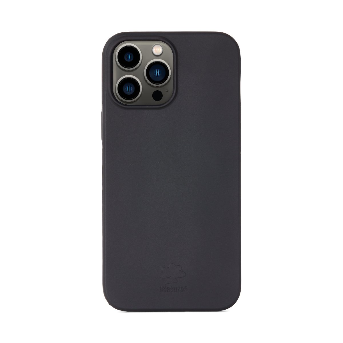 Custodia iNature iPhone 13 Pro Max - Nero Vulcano - Image 1