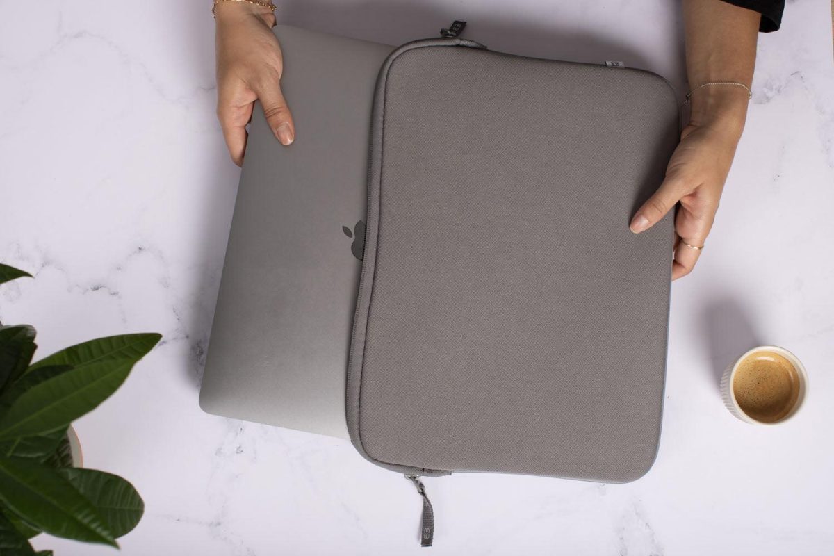 Housse ²Life pour MacBook Air/Pro 13″ - Gris - Image 4