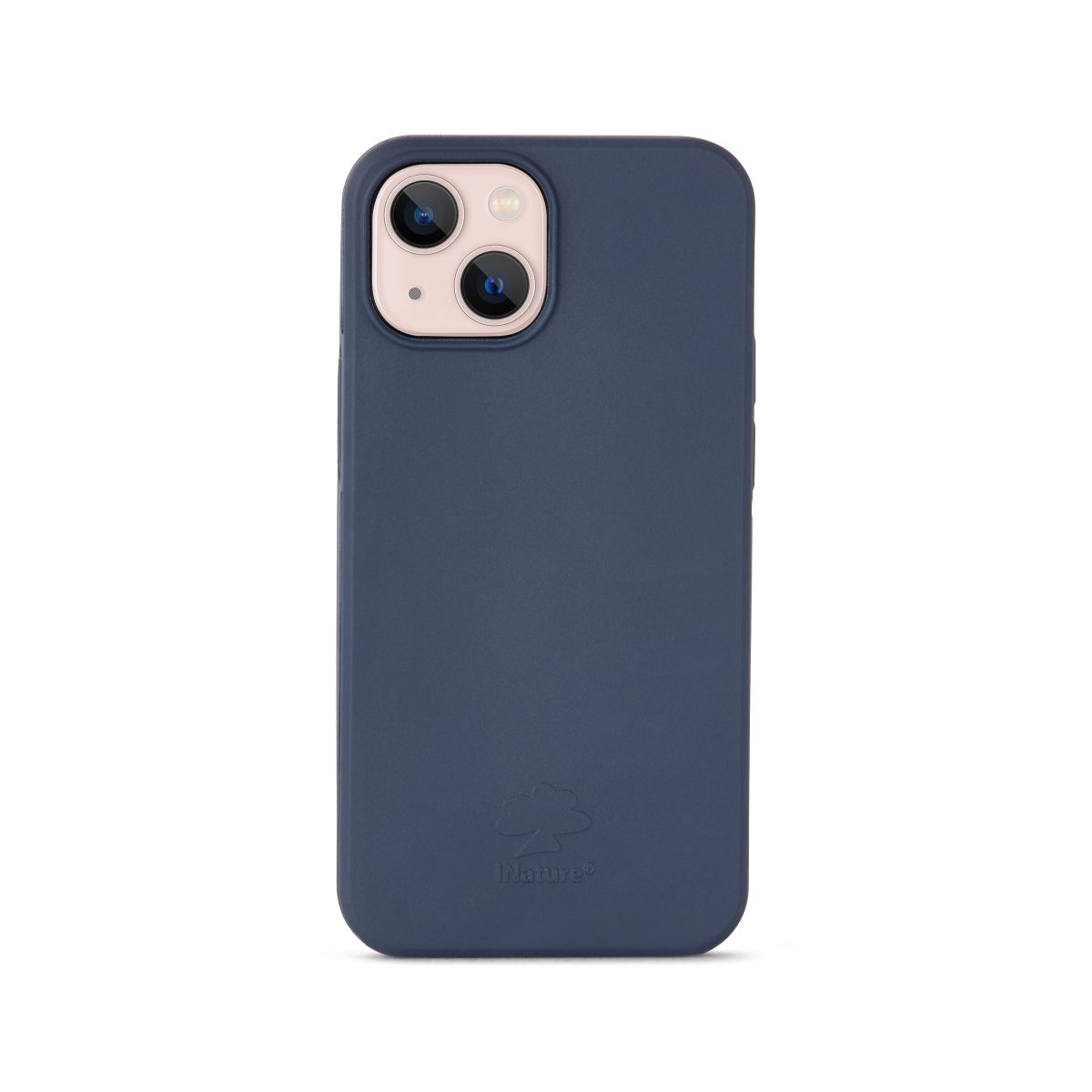 Custodia iNature iPhone 13 Mini - Blu Oceano - Image 1
