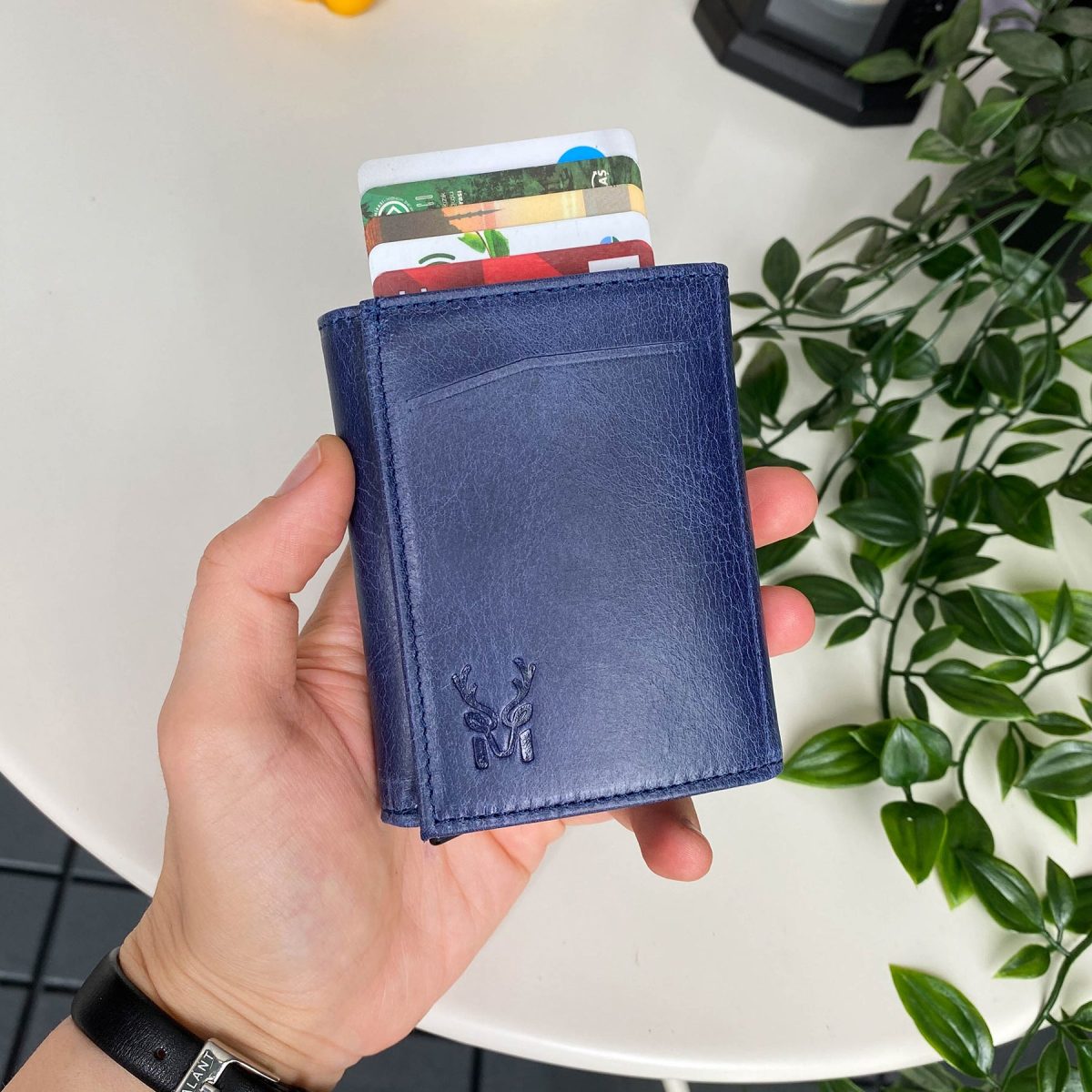 Pescol - Genuine Leather RFID Protection Card Holder/Wallet - Image 8