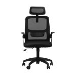 NNEED Office Chair with Mesh Headrest Backrest Black - Image 4