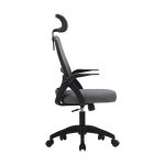 NNEED Ergonomic Office Chair Back Support Dark Grey&Black - Image 5