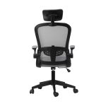 NNEED Mesh Office Chair Executive Seat Racing Tilt BK&GY - Image 4
