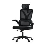 NNEED Mesh Office Chair D-Shape Back Support Black
