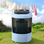 NNEDSZ 3KG Mini Portable Washing Machine Shoes Wash Top Load Spin Camp Caravan - Image 4