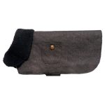 PA Brown Herringbone Dog Coat - Image 8