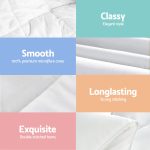 NNEDSZ Bedding Super King Size 400GSM Microfibre Quilt - Image 5