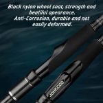 NNEOBA 2.5m Squid Egi Spinning Rod Lightweight Carbon Rod Black - Image 2