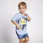 Children’s Short Sleeve T-Shirt Bluey Light Blue - Image 3