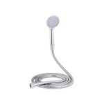 A shower head with a hose to direct the flow Berilo Metal 2 m 14 x 24,5 x 4,5 cm 14 x 4,5 x 24,5 cm (12 Units) - Image 5