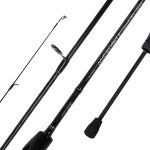 2.2M Fast Action Spinning Rod Light Carbon Lure Rod Black