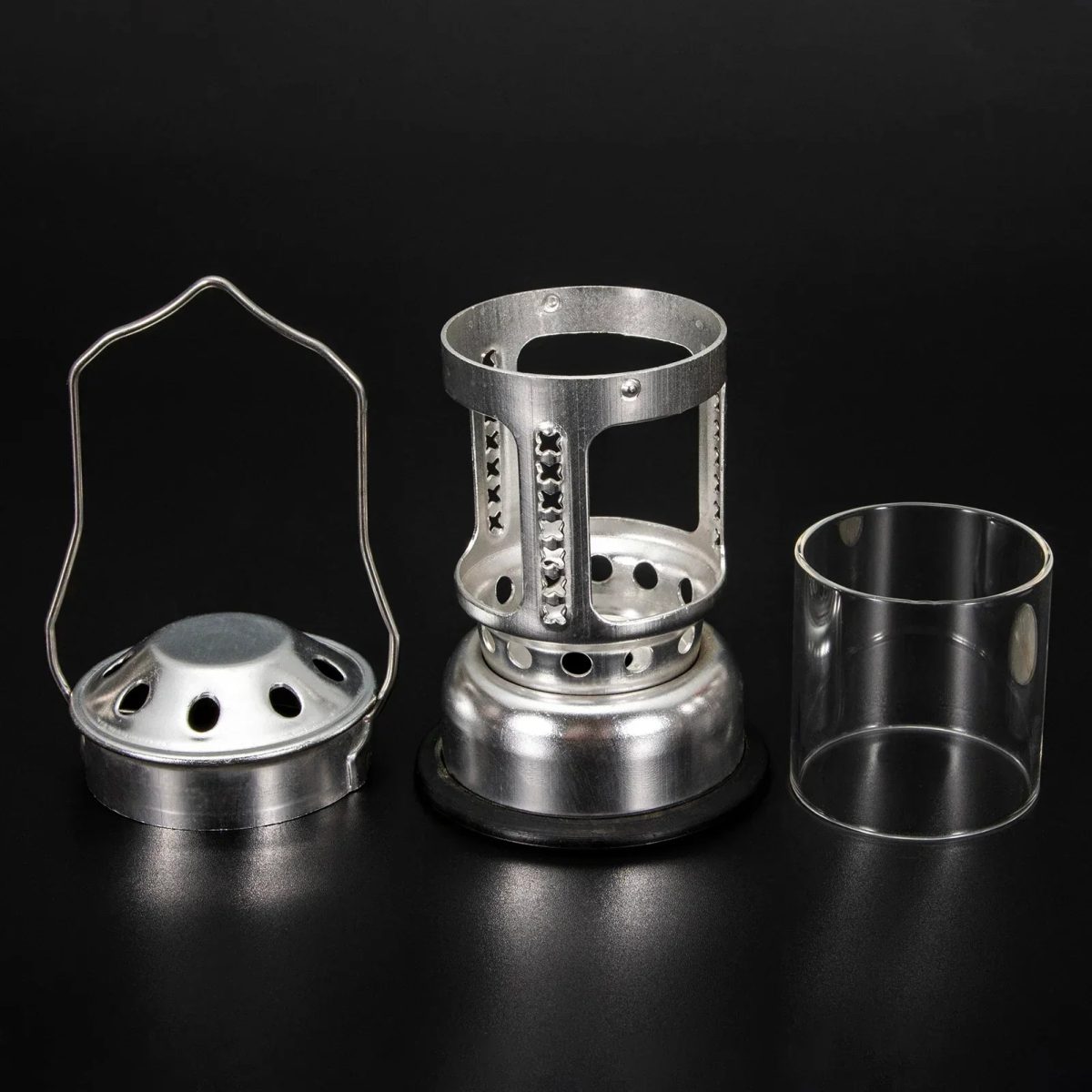 Portable Aluminum Alloy Candle Lantern - Image 4