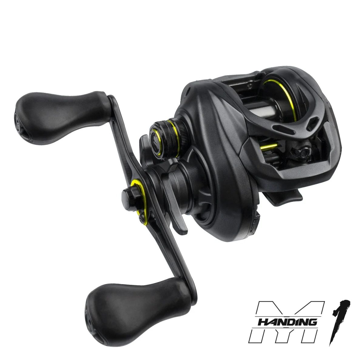 M1 Baitcast Fishing Reel 8KG Drag Right Hand Black - Image 2